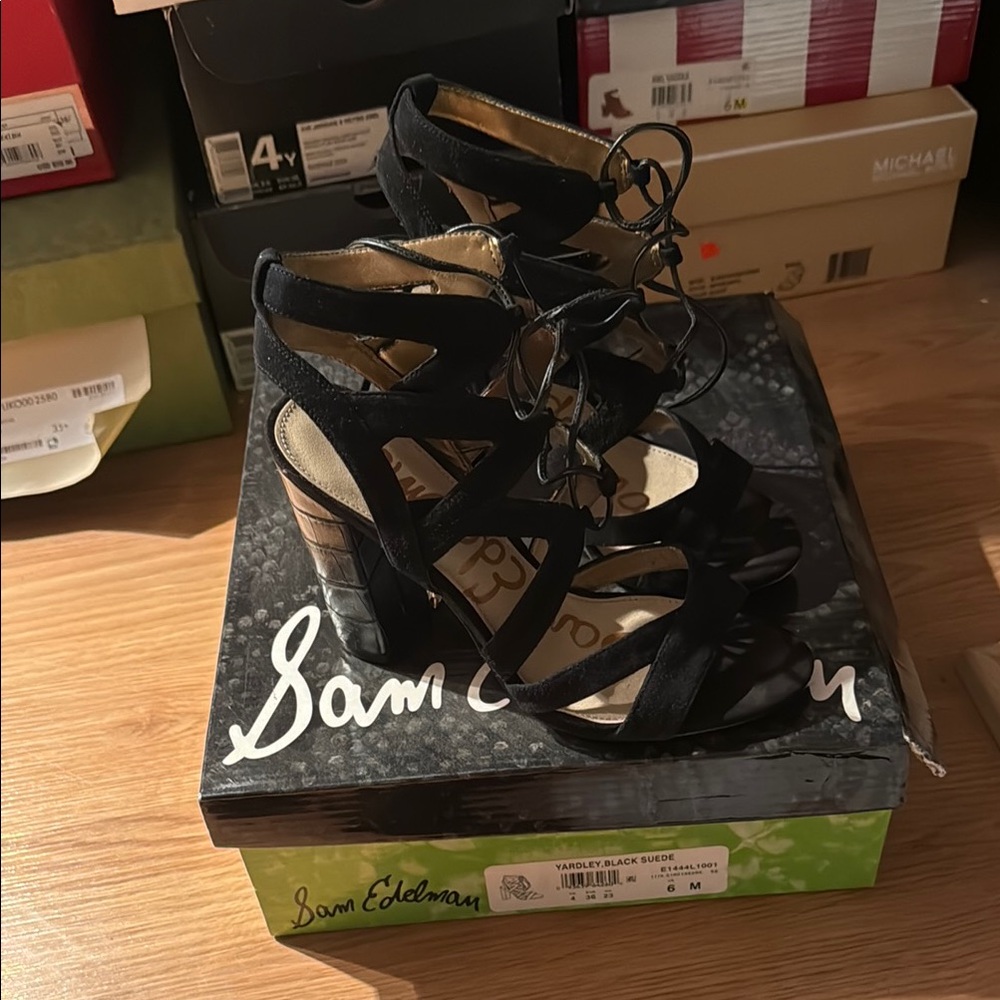 Sam Edelman Black Women's Sandals